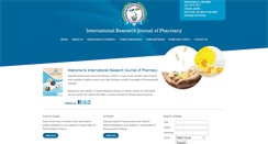 Desktop Screenshot of irjponline.com