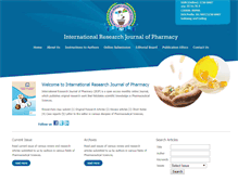 Tablet Screenshot of irjponline.com